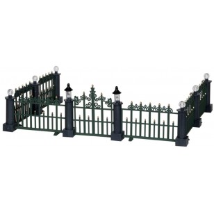 CLASSIC VICTORIAN FENCE, SET OF 7